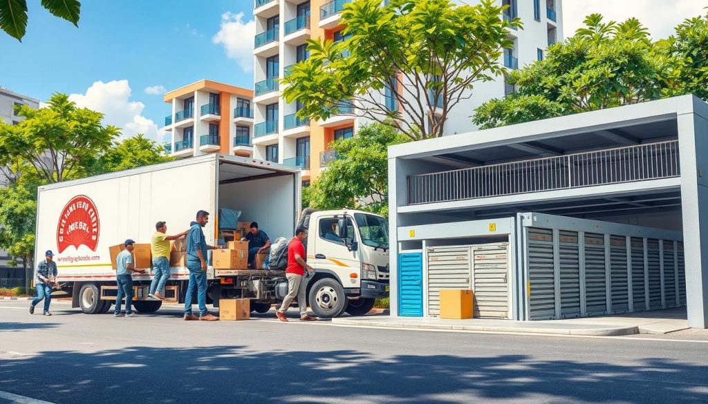 Residential relocation and storage solutions