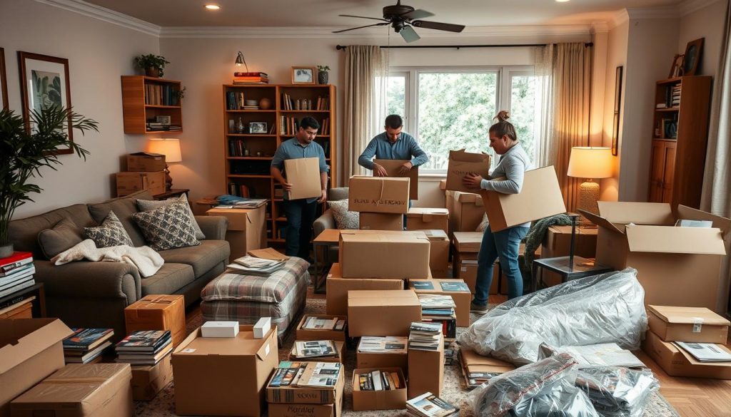 packing services for residential moving